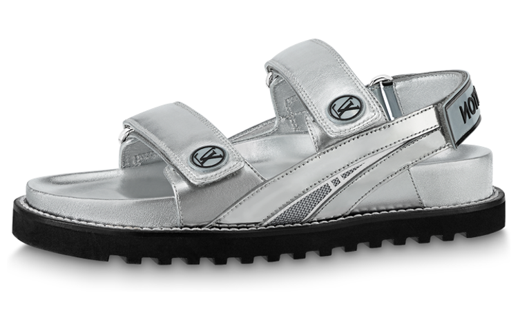 (Women) Louis Vuitton Paseo Comfort 'Silver Magic Tape' 1AB3QP