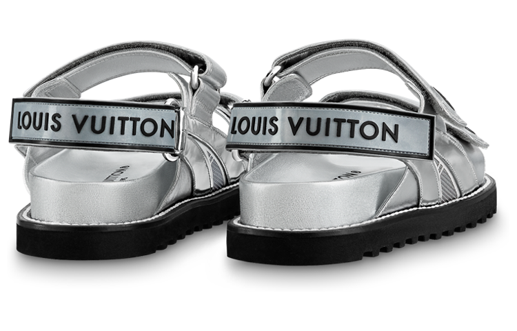 Shop (W) Louis Vuitton Paseo Comfort 'Silver Magic Tape' Perak 1AB3QP