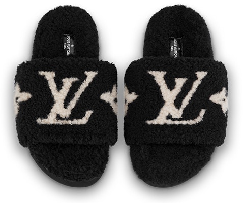 (W) 路易威登帕西欧舒适平底凉鞋“黑色” 1ABWDN Shop (W) 路易威登帕西欧舒适平底凉鞋“黑色” 1ABWDN