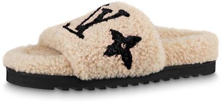 (Women) Louis Vuitton Paseo Comfort Flat Sandals 'Beige' 1ABWD1 (Women) Louis Vuitton Paseo Comfort Flat Sandals 'Beige' 1ABWD1