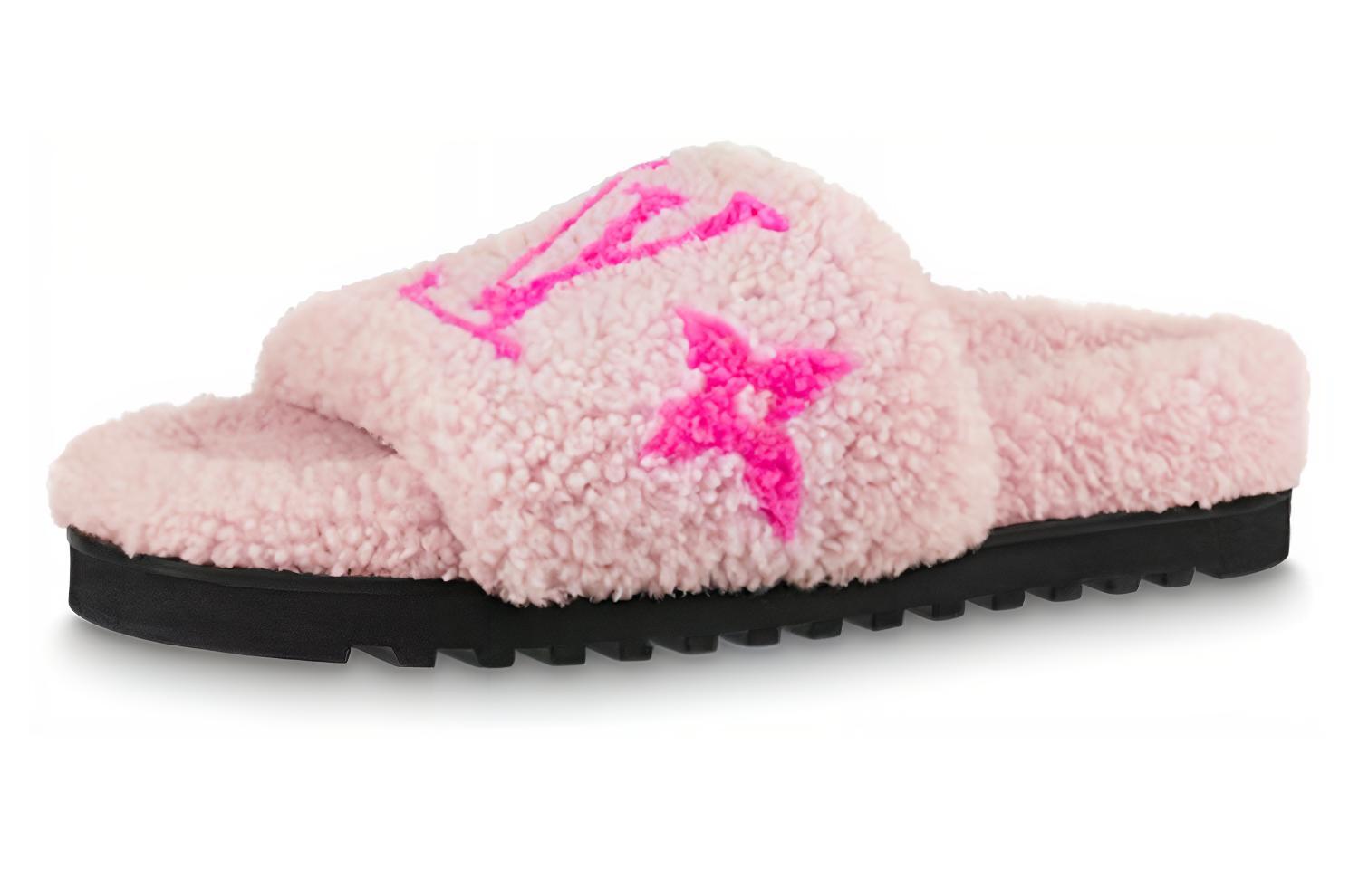 (Women) Louis Vuitton Paseo Comfort Flat Sandals 'Pink' 1ABWE5