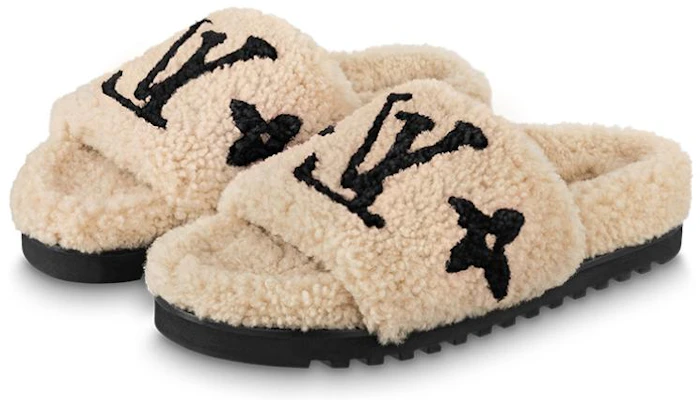 (W) Louis Vuitton Paseo Comfort Platte Sandalen ''Beige'' 1ABWD1 Shop (W) Louis Vuitton Paseo Comfort Platte Sandalen ''Beige'' 1ABWD1