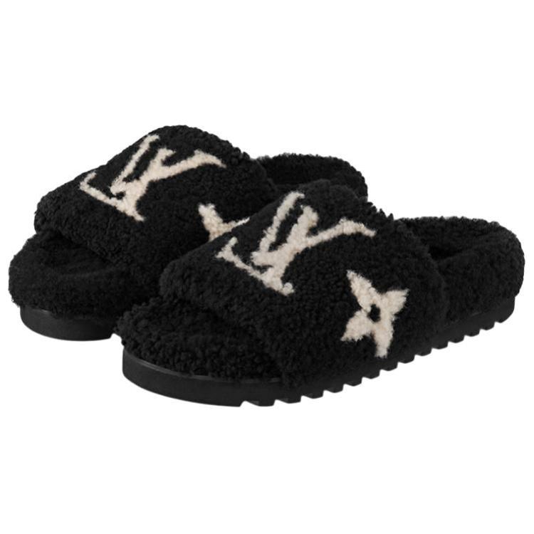 Shop (W) Sandali Bassi Louis Vuitton Paseo Comfort ''Neri'' 1ABWDN