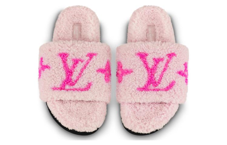 Shop (Women) Louis Vuitton Paseo Comfort Flat Sandals 'Pink' 1ABWE5