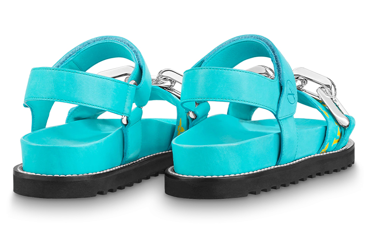 Shop (W) Sandali Bassi Louis Vuitton Paseo Comfort ''Blue''. 1A90QC