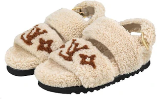 Lookbook 路易威登 Paseo Comfort 平底涼鞋 女款 米色