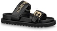 Order (W) Sandal Louis Vuitton Paseo Comfort 'Hitam Emas' 1AAB6F