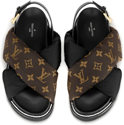 (W) Sandal Kenyamanan Louis Vuitton Paseo 'Logo Hitam' 1A8SU4 Shop (W) Sandal Kenyamanan Louis Vuitton Paseo 'Logo Hitam' 1A8SU4