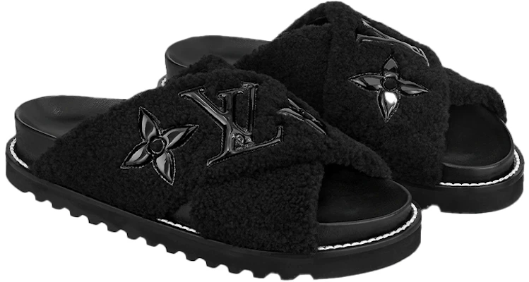 路易威登 Paseo Comfort 平底涼拖 女款 黑色 Shop 路易威登 Paseo Comfort 平底涼拖 女款 黑色