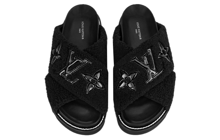 Purchase 路易威登 Paseo Comfort 平底涼拖 女款 黑色