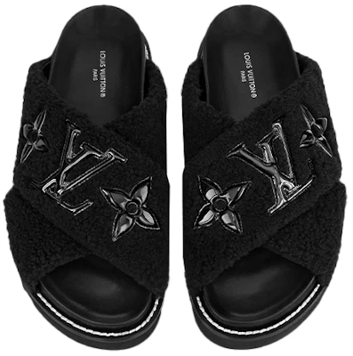路易威登 Paseo Comfort 平底涼拖 女款 黑色 Purchase 路易威登 Paseo Comfort 平底涼拖 女款 黑色