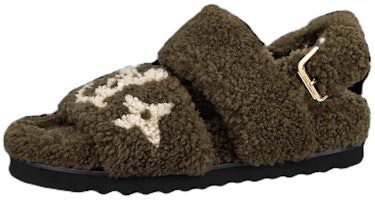 (Women) Louis Vuitton Paseo Comfort Sandal 'Olive' 1AA1GG (Women) Louis Vuitton Paseo Comfort Sandal 'Olive' 1AA1GG
