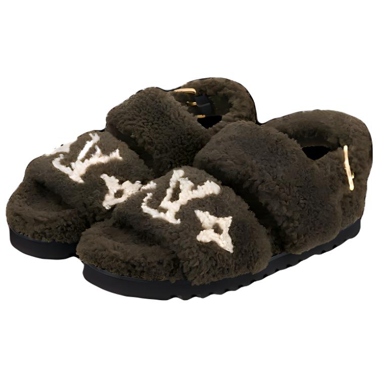 Lookbook (W) Louis Vuitton Paseo Sandal Nyaman 'Olive' 1AA1GG