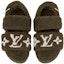 Purchase (W) Sandal Louis Vuitton Paseo Comfort 'Olive' 1AA1GG