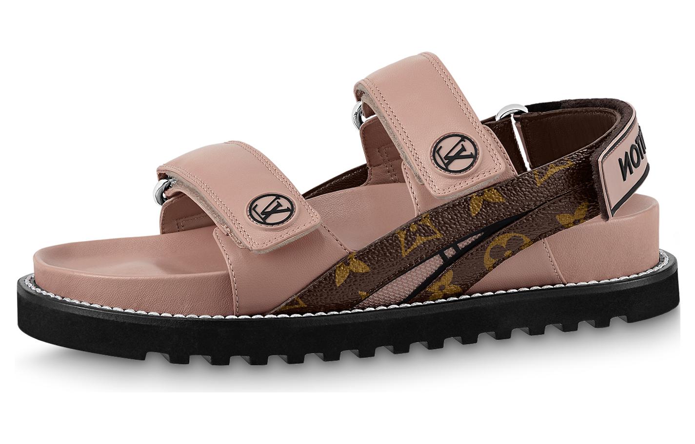 Buy (W) Sandale Confort Louis Vuitton Paseo ''Velcro Rose'' 1AB0Y8