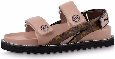 (Women) Louis Vuitton Paseo Comfort Sandal 'Pink Velcro' 1AB0Y8 (Women) Louis Vuitton Paseo Comfort Sandal 'Pink Velcro' 1AB0Y8