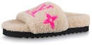 Buy (W) Louis Vuitton Paseo Flat Comfort 'Beige' - Beige Kasut Selesa Vuitton 1A8VGF