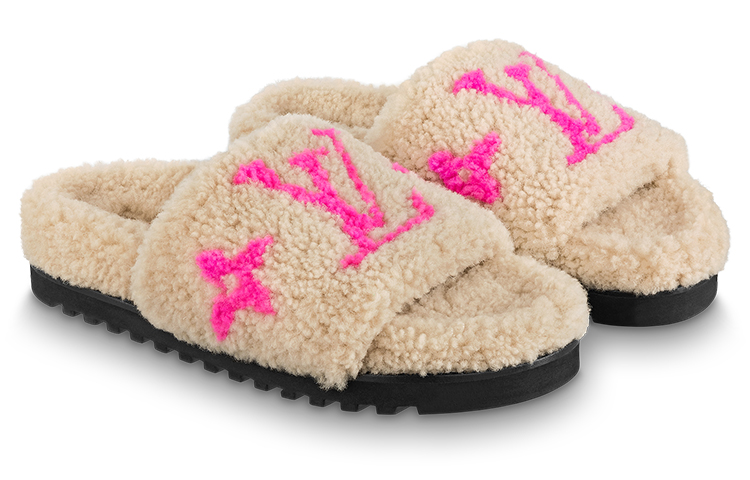 Lookbook (W) Louis Vuitton Paseo Flat Comfort 'Beige' Zapatos Mujer Beige 1A8VGF