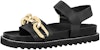 (W) Sandal Rata Louis Vuitton Paseo 'Hitam Emas' 1A8VS2
