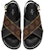 (W) Sandal Louis Vuitton Paseo Flat Comfort 'Hitam Coklat' 1A8O1Y