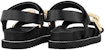 (W) Sandal Rata Louis Vuitton Paseo 'Hitam Emas' 1A8VS2