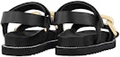 Shop (W) Sandal Rata Louis Vuitton Paseo 'Hitam Emas' 1A8VS2