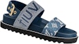 Order (W) Sandal Louis Vuitton Paseo Flat Comfort 'Denim Biru'. 1A9RMV