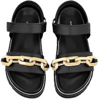 Purchase 路易威登 Paseo 平底舒适凉鞋 女款 黑色