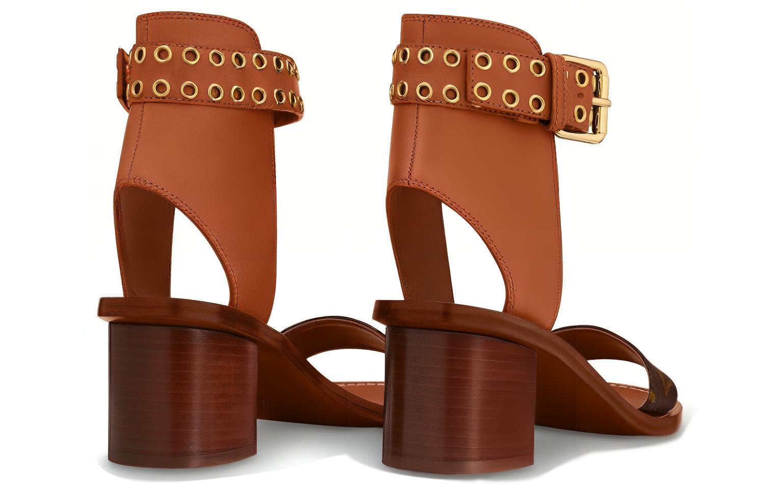 Shop 路易威登 Passenger 丝滑小牛皮 女款 涼鞋 棕色