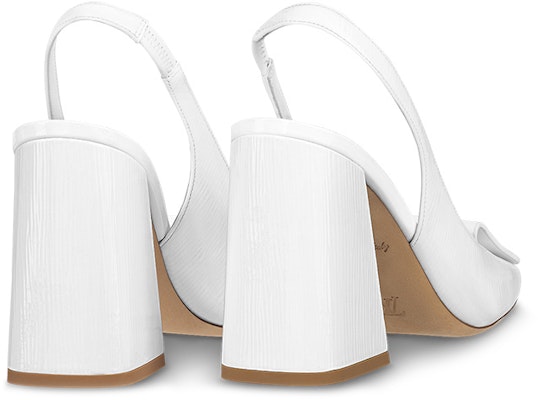 (Women) Louis Vuitton Patent Square-Toe Block Heel Pumps 'White' 1ABH0X Shop (Women) Louis Vuitton Patent Square-Toe Block Heel Pumps 'White' 1ABH0X
