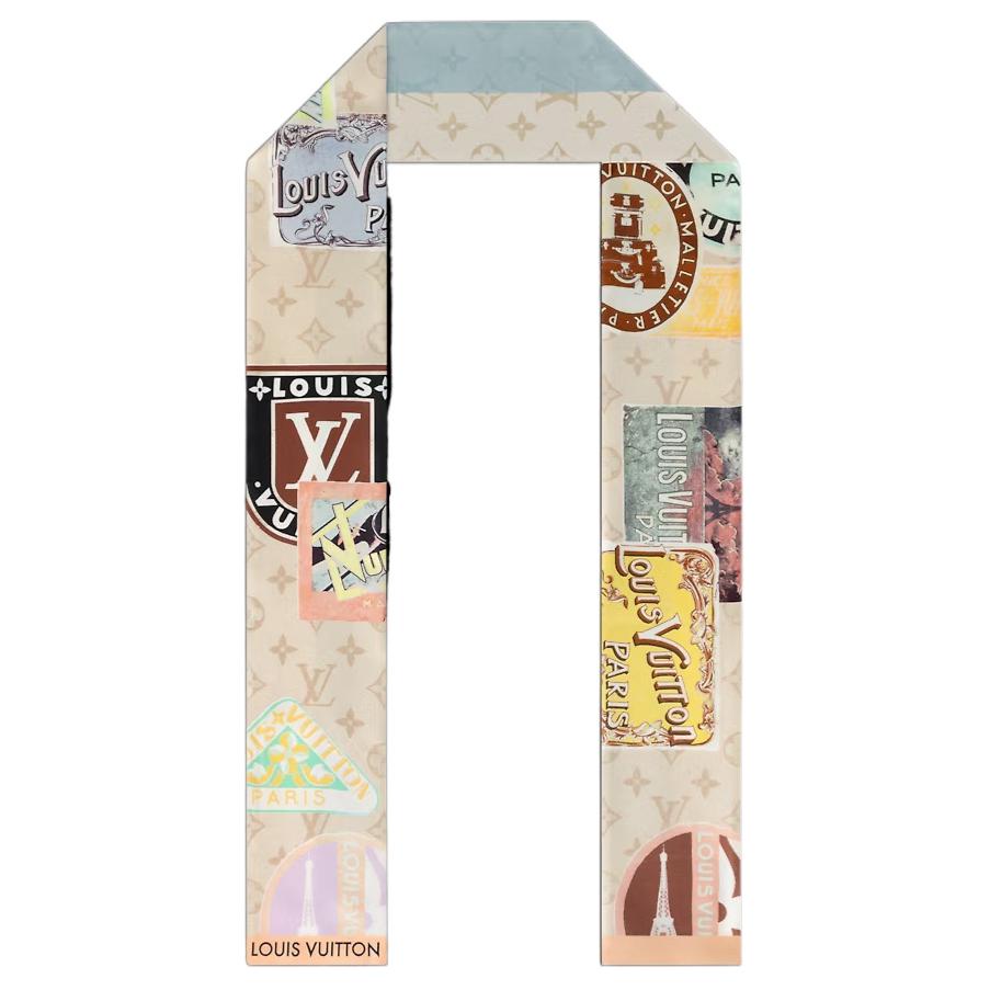 (Women) Louis Vuitton Patterned Silk Headband Multicolor  Accessory M79869 圖 2