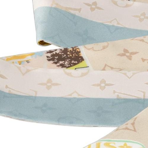 (Women) Louis Vuitton Patterned Silk Headband Multicolor  Accessory M79869 圖 4
