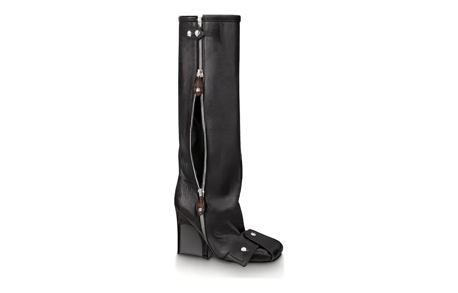 Order (Women) Louis Vuitton Patti 'Black Wedge High-Top' 1A9C03