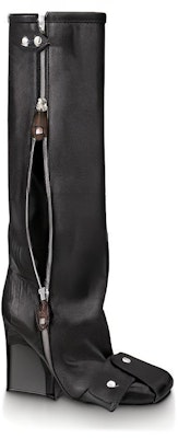 (Women) Louis Vuitton Patti 'Black Wedge High-Top' 1A9C03 Order (Women) Louis Vuitton Patti 'Black Wedge High-Top' 1A9C03