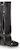 (W) Louis Vuitton Patti 'Black Wedge High-Top' Kasut Tinggi Hitam. 1A9C03