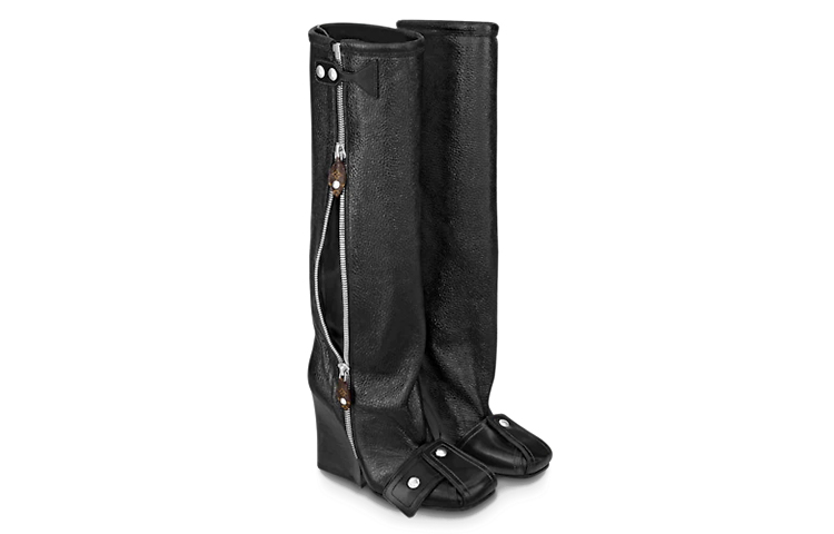 Lookbook (Women) Louis Vuitton Patti 'Black Wedge High-Top' 1A9C03