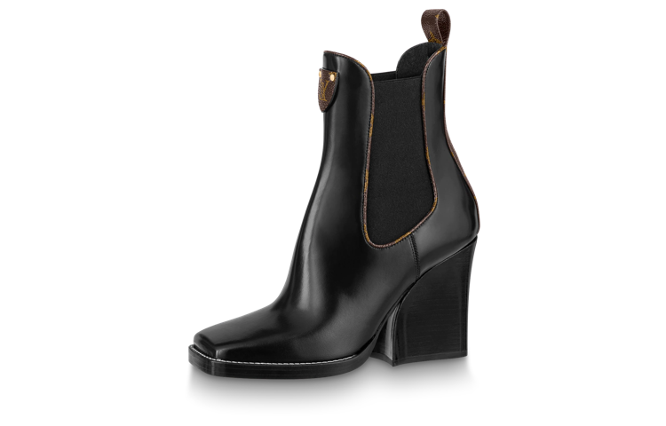 (Women) Louis Vuitton Patti Boot 'Black Chelsea' 1A9R6K