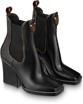 (Women) Louis Vuitton Patti Boot 'Black Chelsea' 1A9R6K Lookbook (Women) Louis Vuitton Patti Boot 'Black Chelsea' 1A9R6K