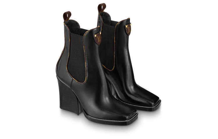 Lookbook (Women) Louis Vuitton Patti Boot 'Black Chelsea' 1A9R6K