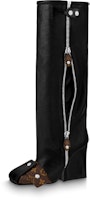 (Women) Louis Vuitton Patti High-Top Zip Boot 'Black Leather' 1AAEC9 (Women) Louis Vuitton Patti High-Top Zip Boot 'Black Leather' 1AAEC9