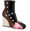 Order (Women) Louis Vuitton Patti Wedge Ankle Boot 'Black Pink' 1A9CL8