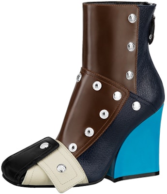 (Women) Louis Vuitton Patti Wedge Ankle Boot 'Blue' 1A9CKP Buy (Women) Louis Vuitton Patti Wedge Ankle Boot 'Blue' 1A9CKP