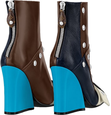 (W) Louis Vuitton Patti Wedge Ankle Boot 'Biru' 1A9CKP Shop (W) Louis Vuitton Patti Wedge Ankle Boot 'Biru' 1A9CKP