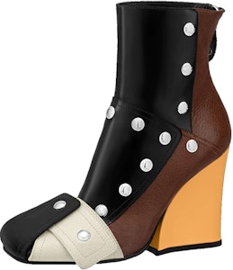 (W) 路易威登栗色坡跟短靴 1A9CJZ Buy (W) 路易威登栗色坡跟短靴 1A9CJZ