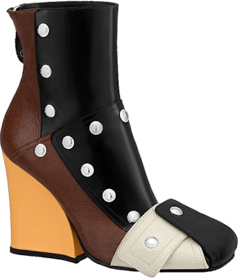 (Women) Louis Vuitton Patti Wedge Ankle Boot 'Chestnut' 1A9CJZ Order (Women) Louis Vuitton Patti Wedge Ankle Boot 'Chestnut' 1A9CJZ