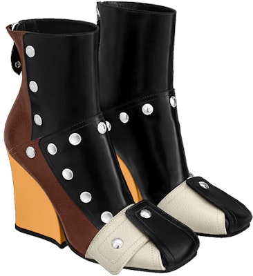 (Women) Louis Vuitton Patti Wedge Ankle Boot 'Chestnut' 1A9CJZ Lookbook (Women) Louis Vuitton Patti Wedge Ankle Boot 'Chestnut' 1A9CJZ