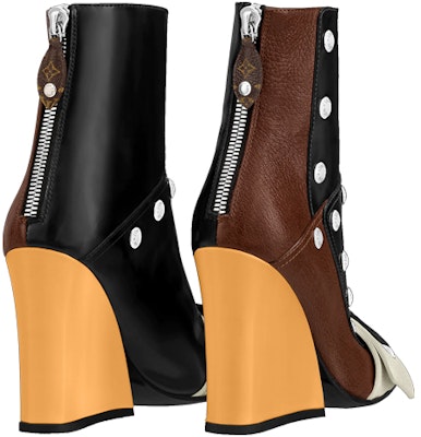 (Women) Louis Vuitton Patti Wedge Ankle Boot 'Chestnut' 1A9CJZ Shop (Women) Louis Vuitton Patti Wedge Ankle Boot 'Chestnut' 1A9CJZ