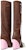 (W) Louis Vuitton Patti Wedge Boots 'Coklat' 1A9CNU