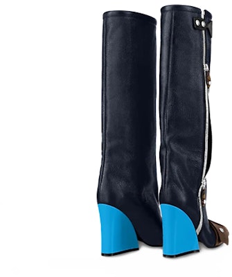 (Women) Louis Vuitton Patti Wedge High-Top 'Black Blue' 1A9COA Shop (Women) Louis Vuitton Patti Wedge High-Top 'Black Blue' 1A9COA