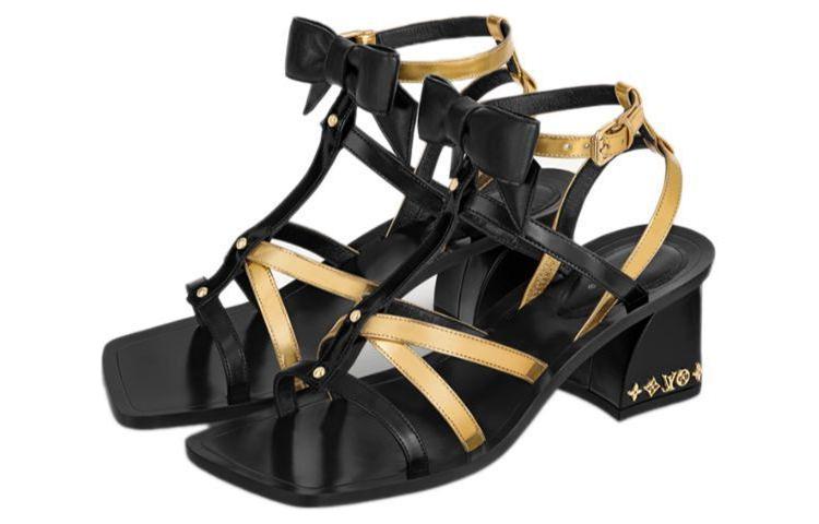 Lookbook (W) Sandali Louis Vuitton Peplum ''Nero Oro'' 1A9CD6